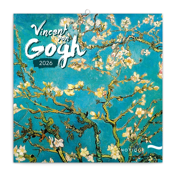 Falinaptár képes lemeznaptár 300x300mm, Vincent van Gogh Realsystem 2026.