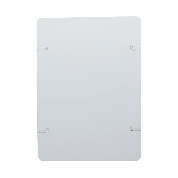 Szalagos irományfedél A4, 1050g. 1m szalaggal, címke nélkül, Bluering®, fehér