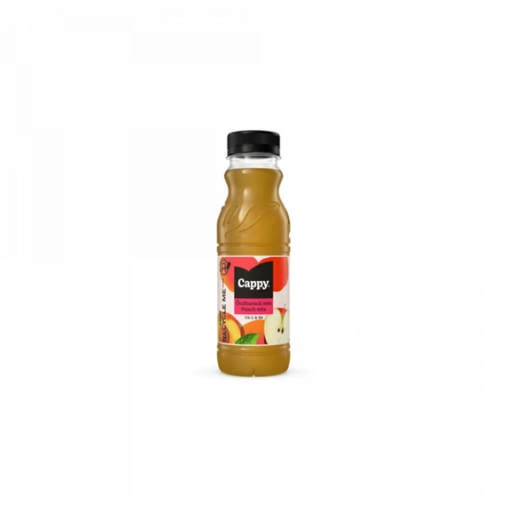 Üdítőital 0,33l Cappy 46% őszibarack DRS