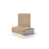 Kép 2/5 - Csomagküldő webshop tasak 250x350x50mm, erős kraft papírból 250 db/doboz, E-green barna
