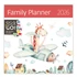 Kép 1/3 - Falinaptár képes 300 x 300 mm, fehér lapokkal Family Planner Dayliner 2026.