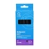 Kép 2/2 - Golyóstoll 0,7mm, nyomógombos, gumírozott fogórész, fekete átlátszó test, Bluering® R2, írásszín fekete