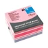 Kép 1/2 - Jegyzettömb öntapadó, 75x75mm, 400lap, 5654-69 Info Notes pasztell fehér,pink, lila