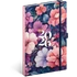 Kép 1/3 - Keménytáblás notesz krémszínű lapokkal leszorító gumiszalaggal Bouquet 130x210mm, Presco