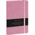 Kép 1/4 - Keménytáblás notesz pontozott vonalozással krémszínű lapokkal leszorító gumiszalaggal Pink 130x210mm, Presco