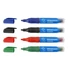 Kép 1/3 - Táblamarker 3mm, kerek, cserélhető betétes, Bluering®, 4 klf. szín