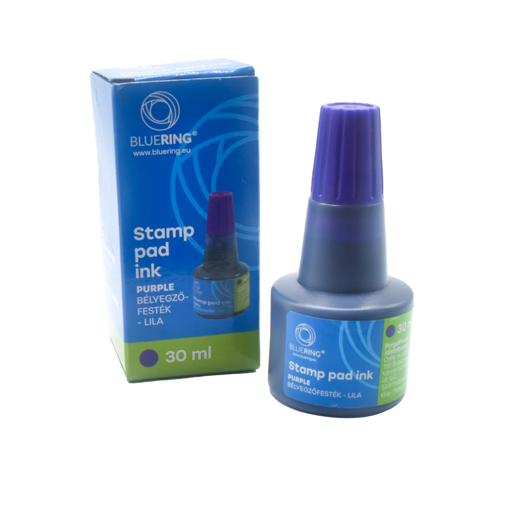 Bélyegzőfesték 30ml, Bluering® Flower lila