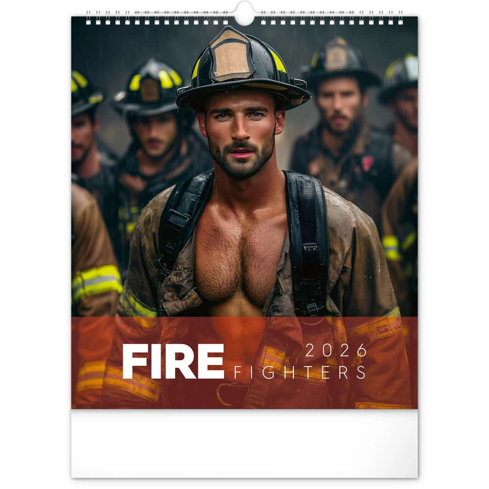 Falinaptár képes 300x340mm, Dreamy Firefighters Realsystem 2026.