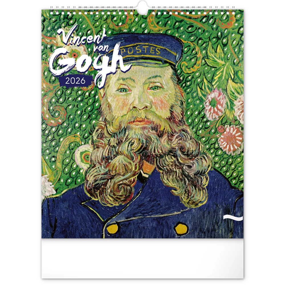 Falinaptár képes  300x340mm Vincent van Gogh Realsystem 2026.