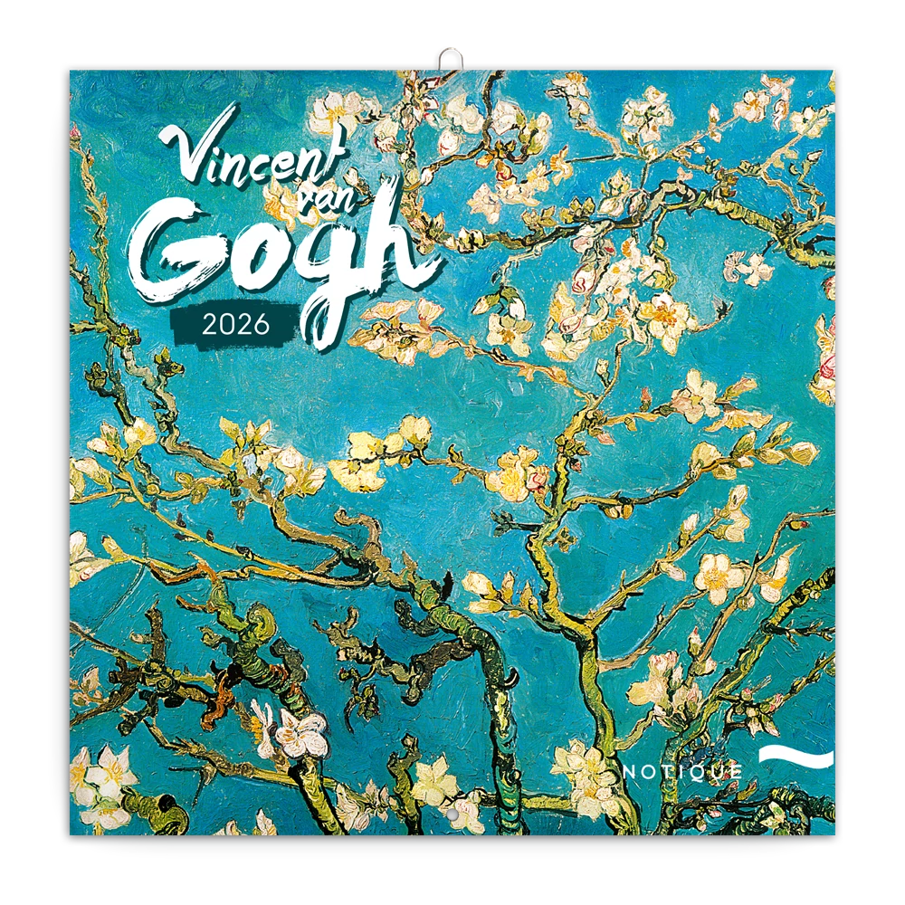 Falinaptár képes lemeznaptár 300x300mm, Vincent van Gogh Realsystem 2026.