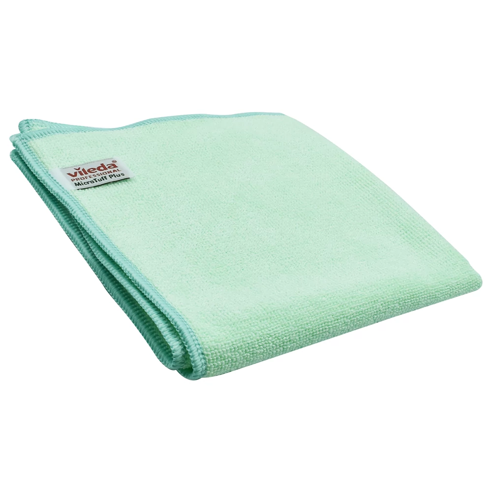Törlőkendő mikroszálas Vileda MicroTuff Plus zöld_169920