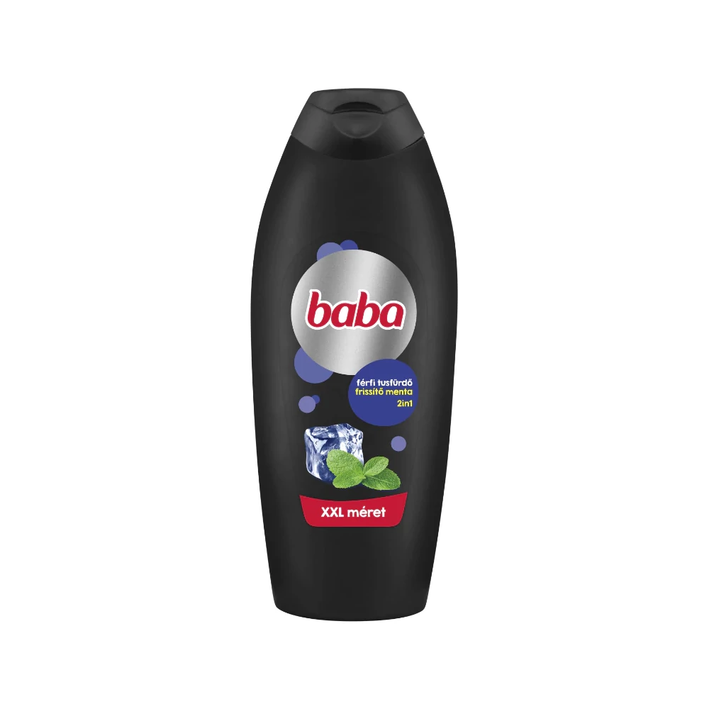Tusfürdő 750 ml Baba 2 in 1 férfi Menta